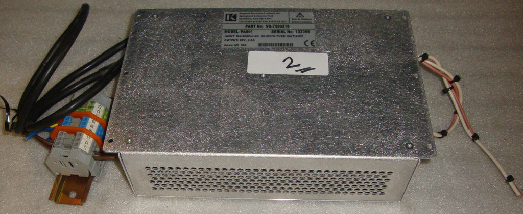 Kingshill MODEL PA991 Power Supply 80V, 2.5A, 200W