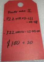 POWERMAX II MOTORS AS ONE LOT P22NRXD-LSS-NS-08 AND P22NRXD-LS-NS-00 GOO
