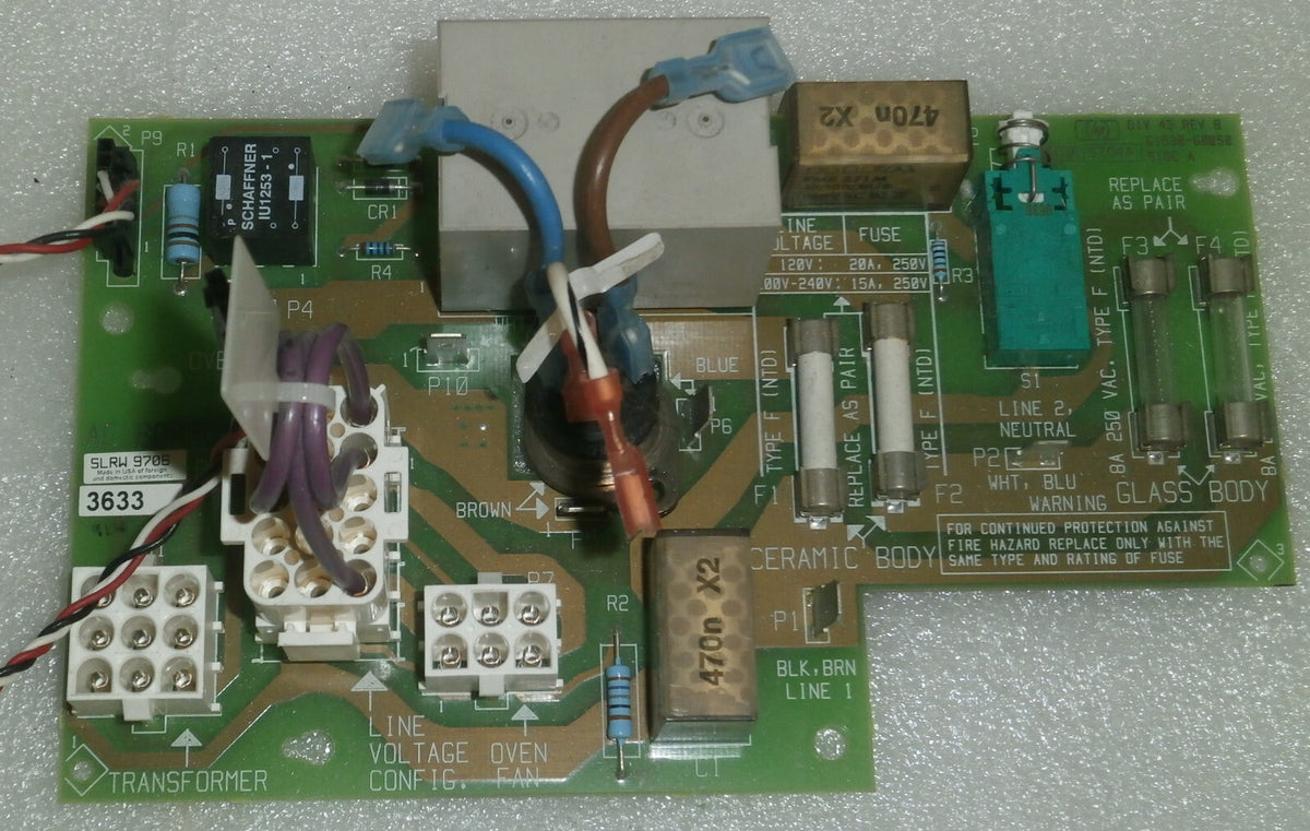Agilent HP 6890A 6890 GC Power Supply Board G1530-60730 G1530-60050 240V FROM AG