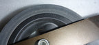 Lot of 2 QUICKIE 6 INCH CASTERS WITH FORKS USED GOOD CONDITION AS PHOTO