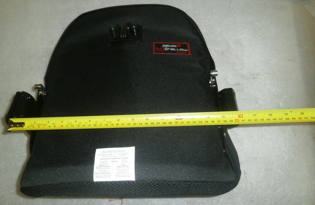 MAPLE LEAF ML SHALLOW WHEELCHAIR BACK 24F5555 SIZE 17x18" W/ ACCESSORIES