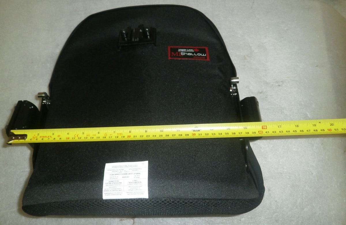 MAPLE LEAF ML SHALLOW WHEELCHAIR BACK 24F5555 SIZE 17x18" W/ ACCESSORIES