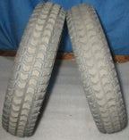 LOT OF 2 PRIMO POWERTRAX WHEEL 3.00-8 SOLID FAIR CONDITION