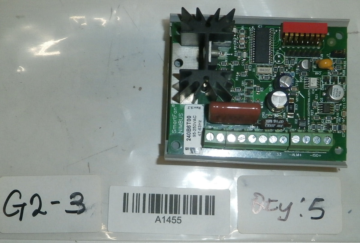 SMARTFAN NIMBUS 240B6T00 AC FAN CONTROL-MOTOR CONTROL