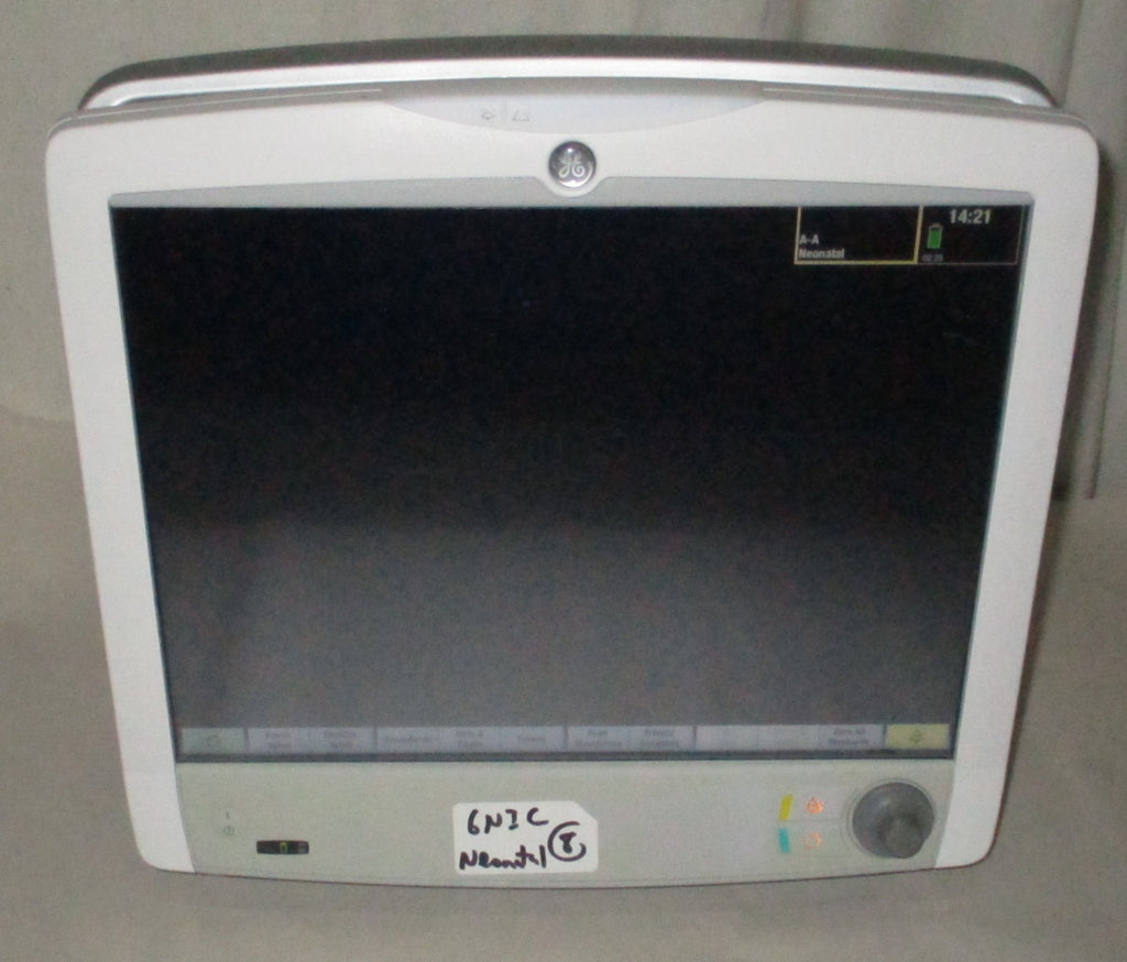 GE Healthcare CARESCAPE B650 - 6ICU, 6NIC Monitor