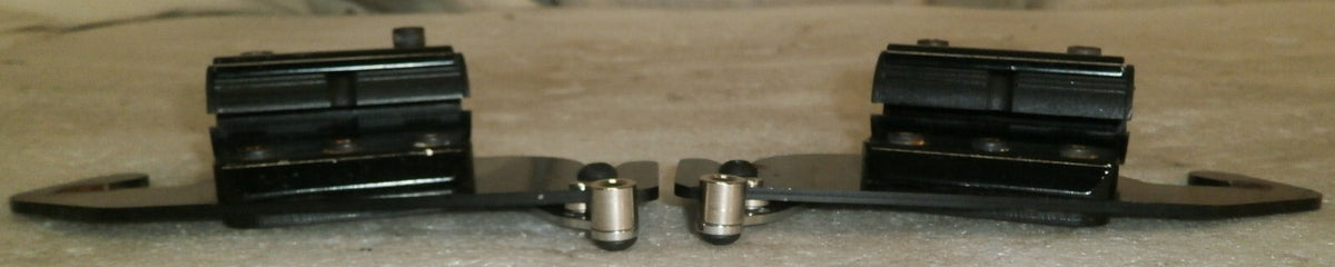 SET OF WHEELCHAIR BACK SUPPORT BRACKET GOOD AS PICTURE