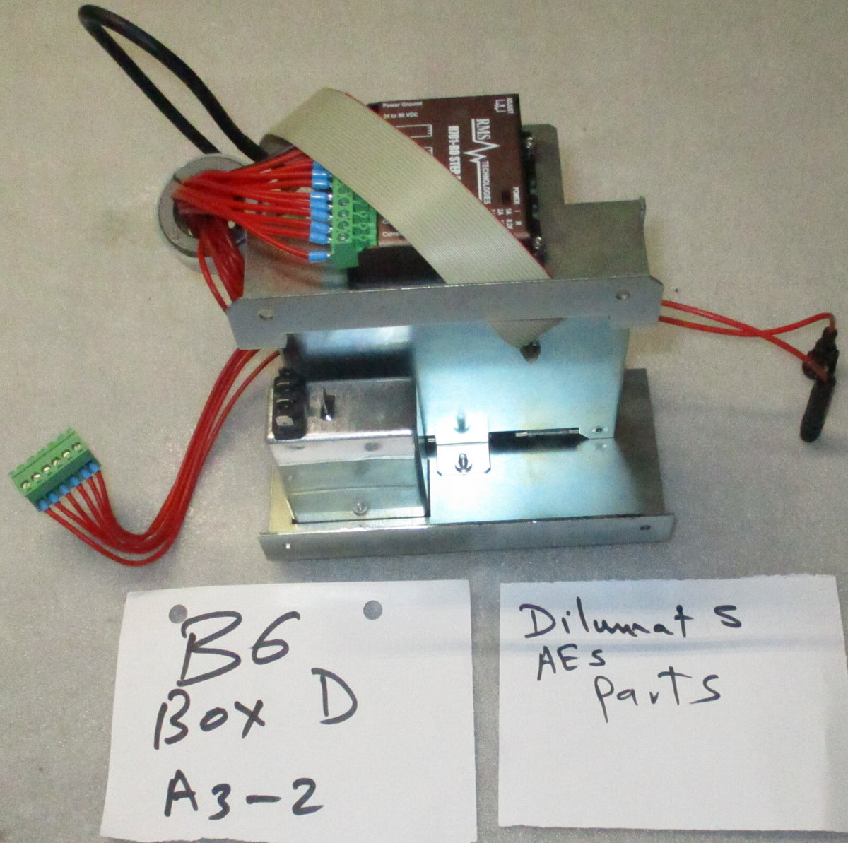 dilumat S parts power connection and board WITH RMS STEP DRIVE good condition