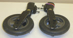 INVACARE MYON WHEELCHAIR FORKS AND CASTERS AND BOLTS AS PHOTO