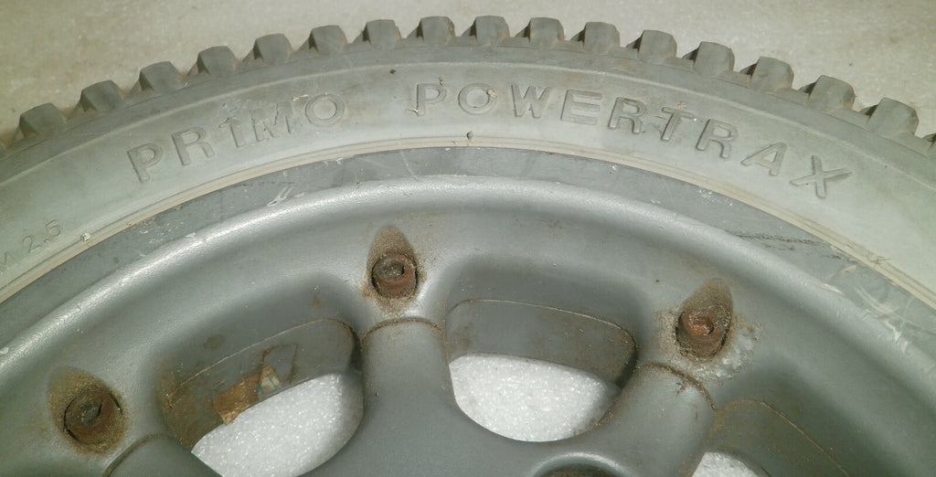 POWER WHEELCHAIR WHEEL PRIMO POWERTRAX 3.00-8 AS PICTURES