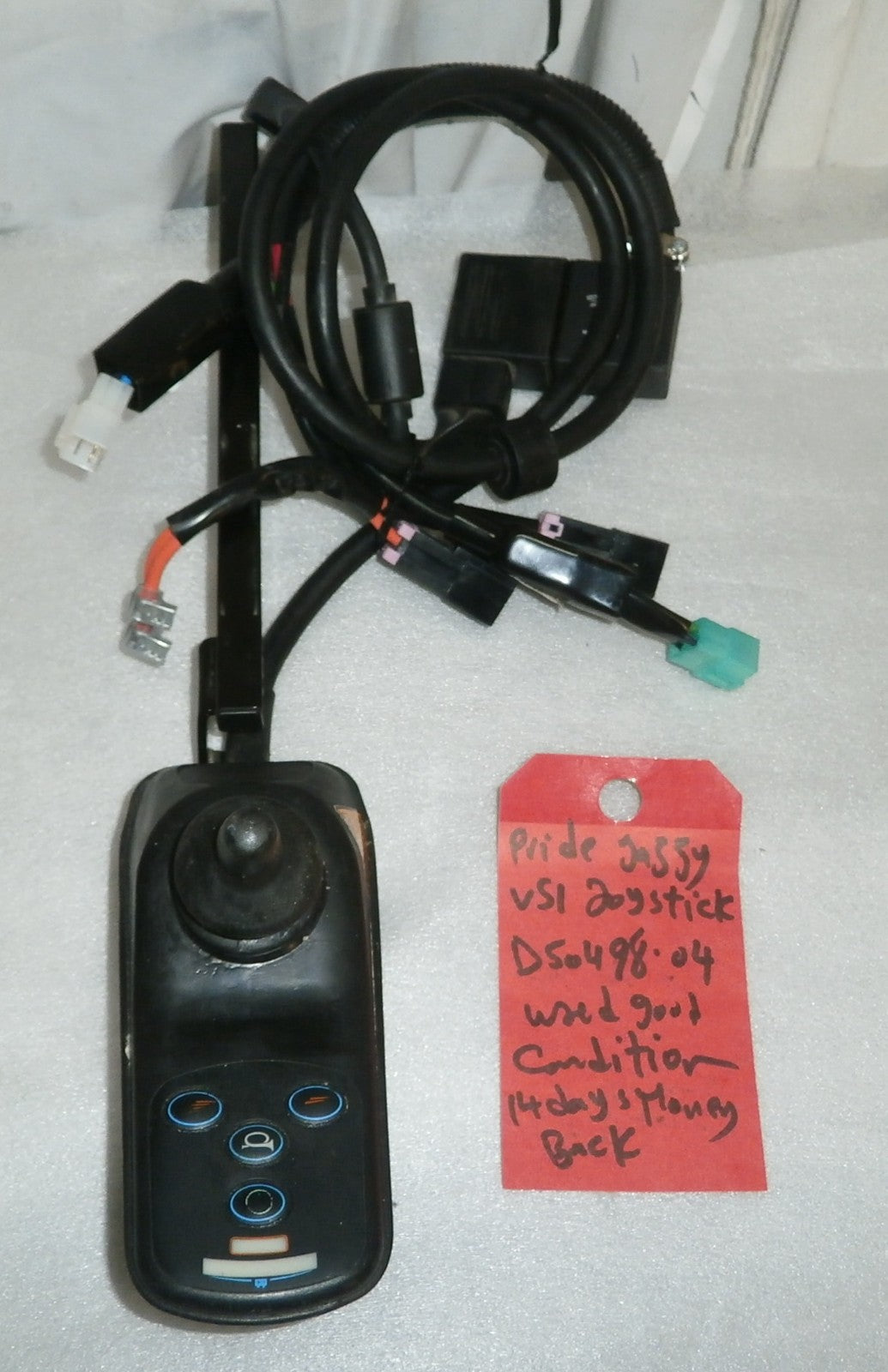 PRIDE JAZZY VSI JOYSTICK D50498.04 GOOD CONDITION