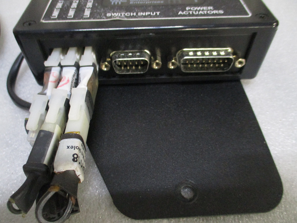 AMY SYSTEMS SINGLE ACTUATOR CONTROL SAC-947 WITH CABLES AS PICTURES