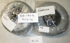 SET OF TWO CASTER Nighthawk 7245-NHWK 8 X 2 AIR 7/16 AIR NEW CONDITION