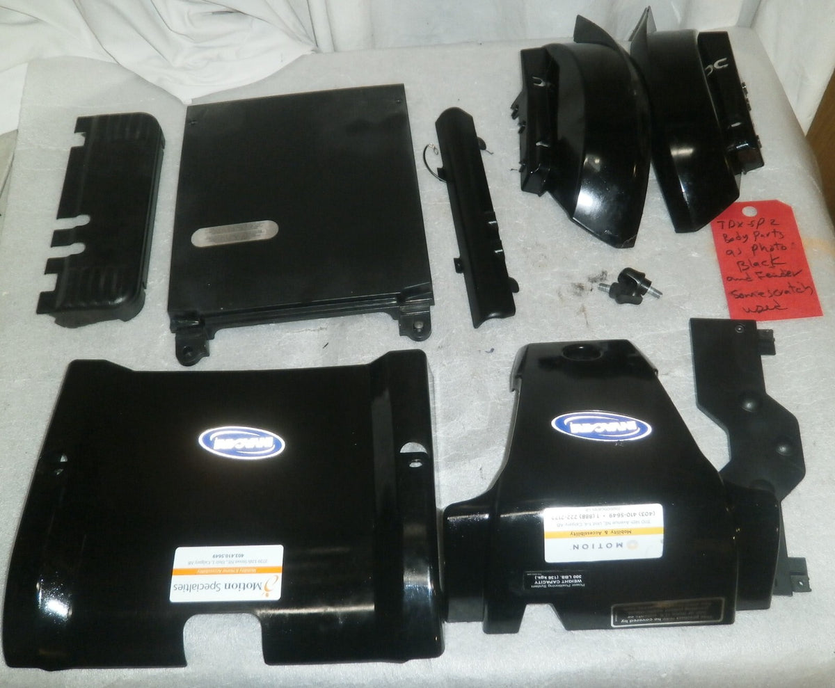 Invacare TDX SP2 Body Parts and Fender some scratches as Photos