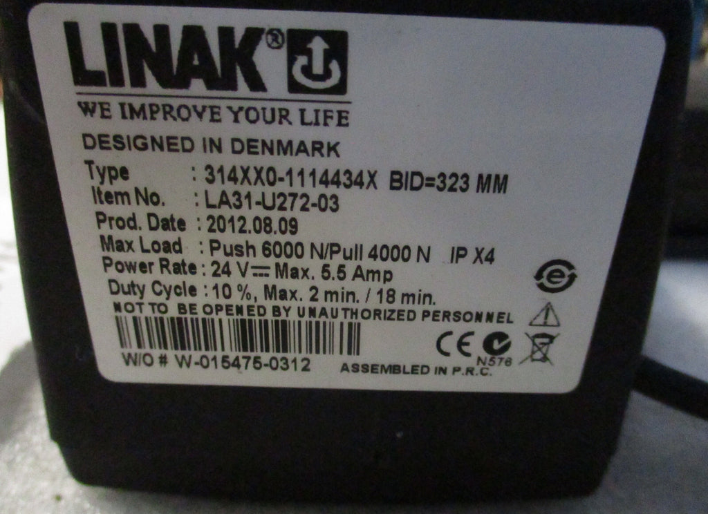 QUICKIE QUANTUM 600 POWER WHEELCHAIR MOTORS LINAK ACTUATOR 314XXO-1114434X VERY