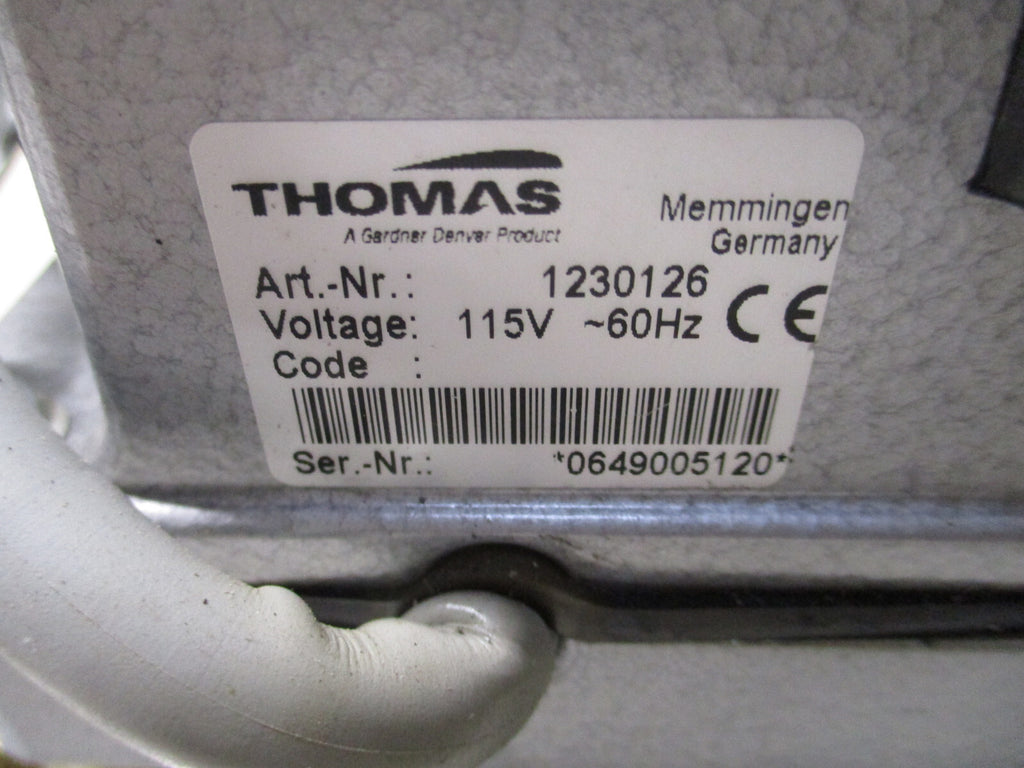 THOMAS ART NO 1230126-THOMAS ANR 80060684 AND 1-MOTEMK 4220-2 15AO USED