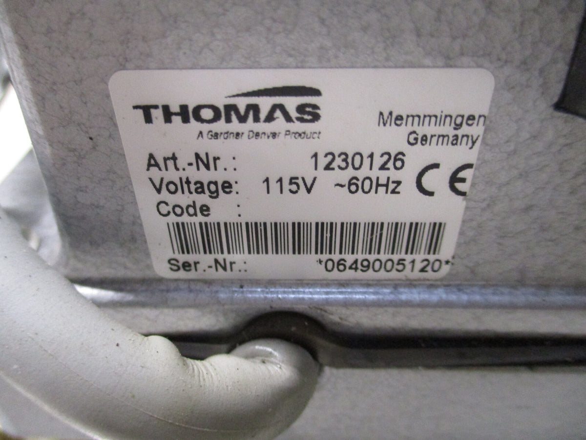 THOMAS ART NO 1230126-THOMAS ANR 80060684 AND 1-MOTEMK 4220-2 15AO USED