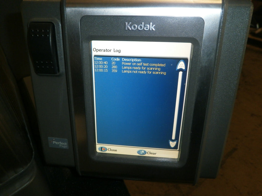 Kodak i1860 Commercial High-Speed Scanner Well Maintained Works Excellent