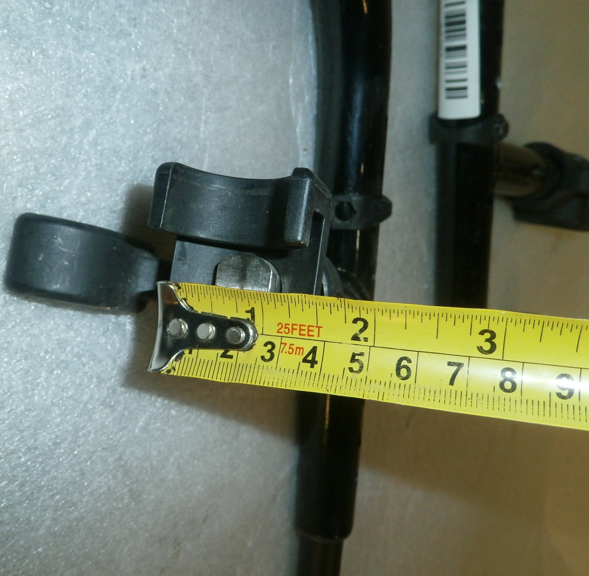 SET OF 2 WHEELCHAIR FOOT REST FRAMES DIMENSION AS PHOTO