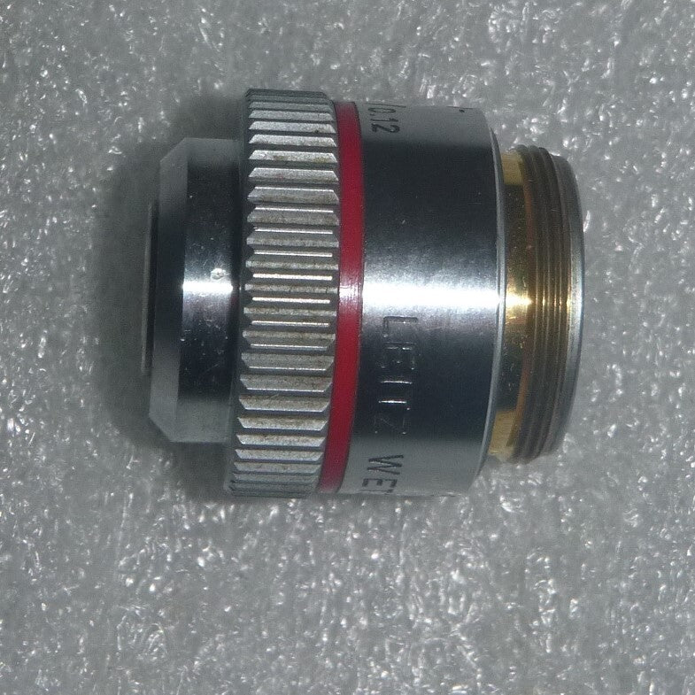 Microscope lens Leitz Wetzlar Germany 519759 / 160/- EF 4/0.12