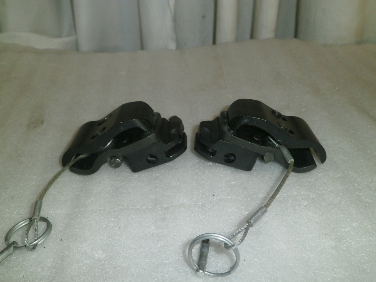 Set of 2 Jay Wheelchair Back Rest Quick Release Mounting Brackets