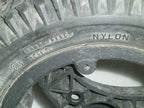 LOT OF 2 QUANTUM QM-710 PRIMO POWERTRAX WHEELS 3.00-8 SOLID VERY GOOD CONDITION