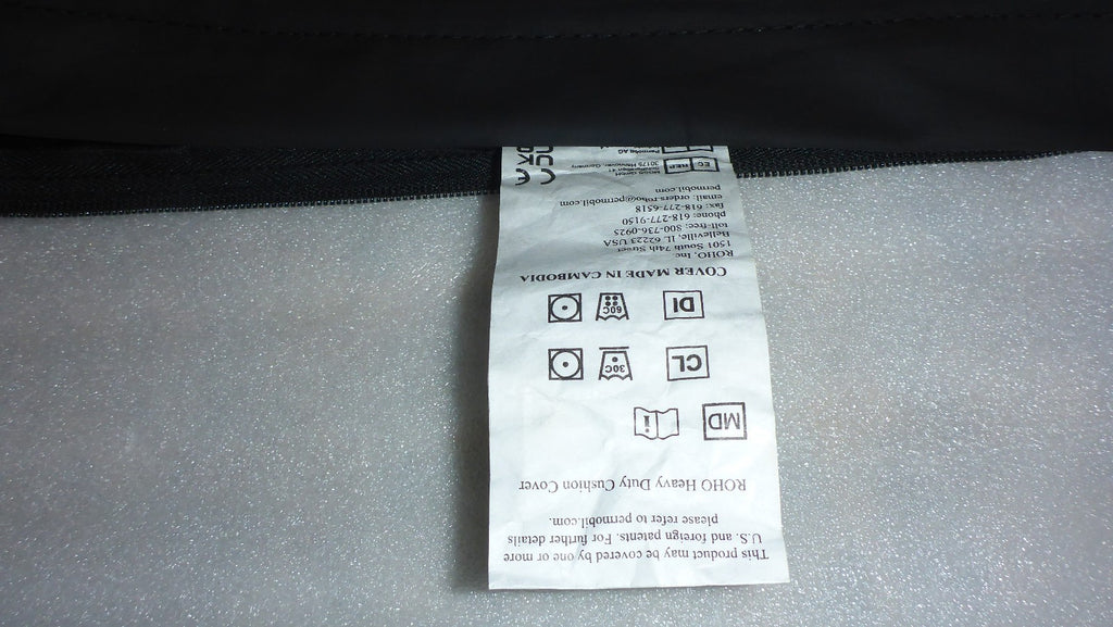 ROHO WHEELCHAIR CUSHION COVER ONLY 19.5X18.5X4.25 USED VERY GOOD CONDITION