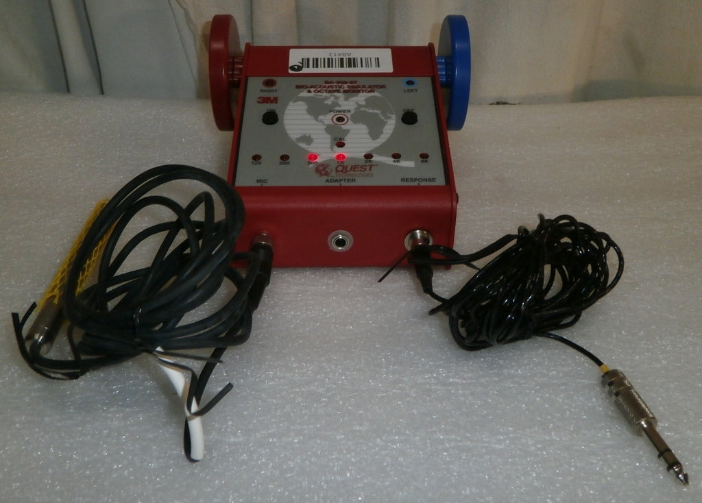 Quest Bio Acoustic Simulator & Octave Monitor BA202 BA-202-27 with accessories
