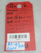 THOMAS Vacuum Pump 1420VDP/24VDC ANR 14200313 MOTOR AND BOARD REGD: 0003907/2