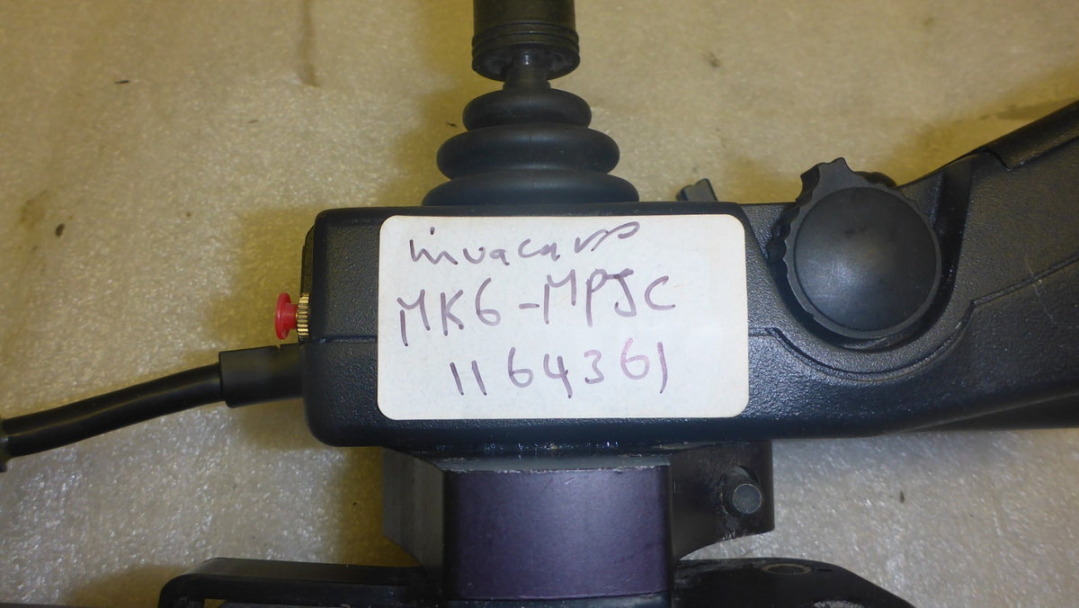 TDX-SP POWER CHAIR JOYSTICK INVACARE MK6-MPJC 1164361 WITH JOYSTIC ARM GOOD