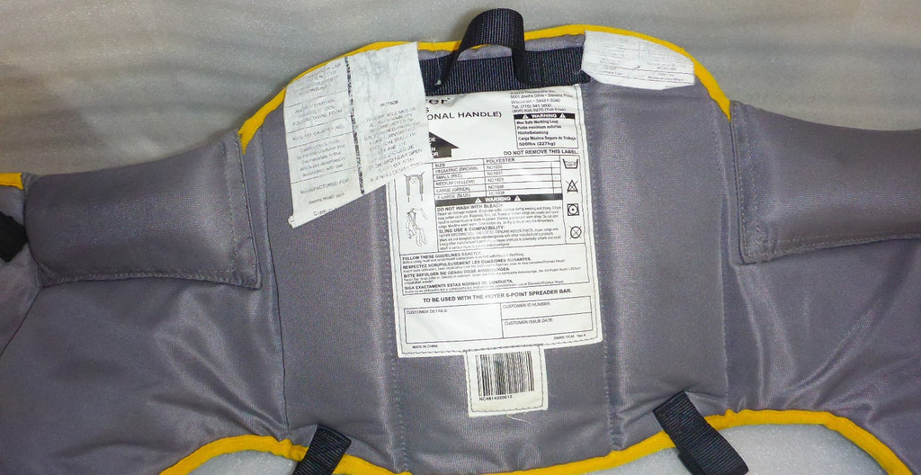 HOYER ACCESS ADDITINAL HANDLE PATIENT SLING MEDIUM SIZE VERY GOOD CONDITION