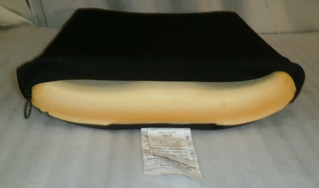 THIN WHEELCHAIR CUSHION 16X16X2 " WITH COVER GOOD CONDITION