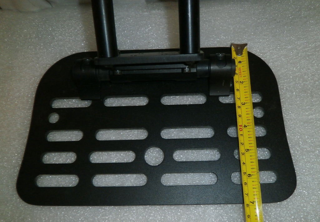 WHEELCHAIR FOOTREST DISTANCE BETWEEN PIPES 13 INCH DIAMETER OF PIPE