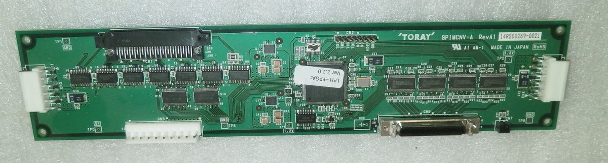 TORAY BOARD GPIMCNV-A REV A1 14RS00269-00121 MADE IN JAPAN
