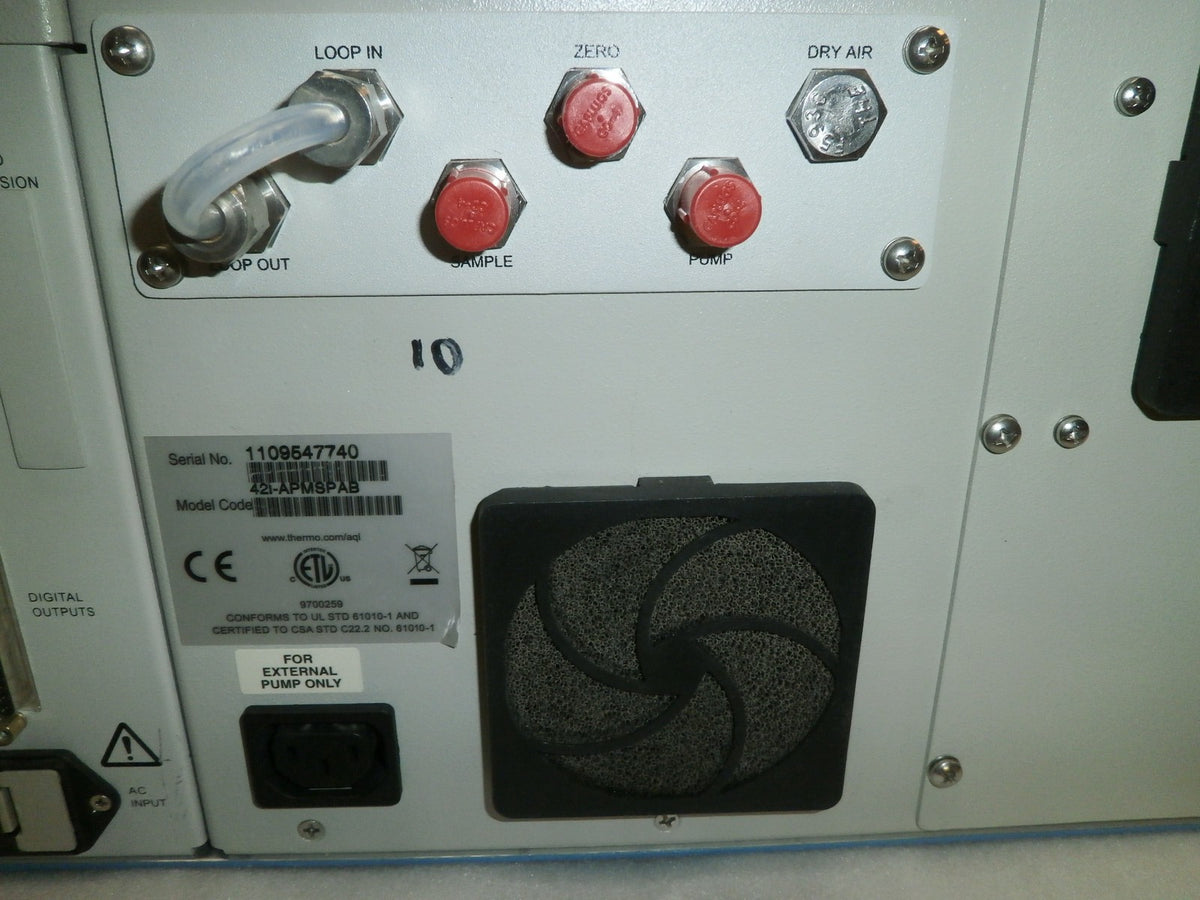 THERMO SCIENTIFIC 42i NO-NO2-NOx Gas ANALYZER