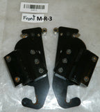 Pair of Left Right Wheelchair Back rest Bracket Good Working Condition