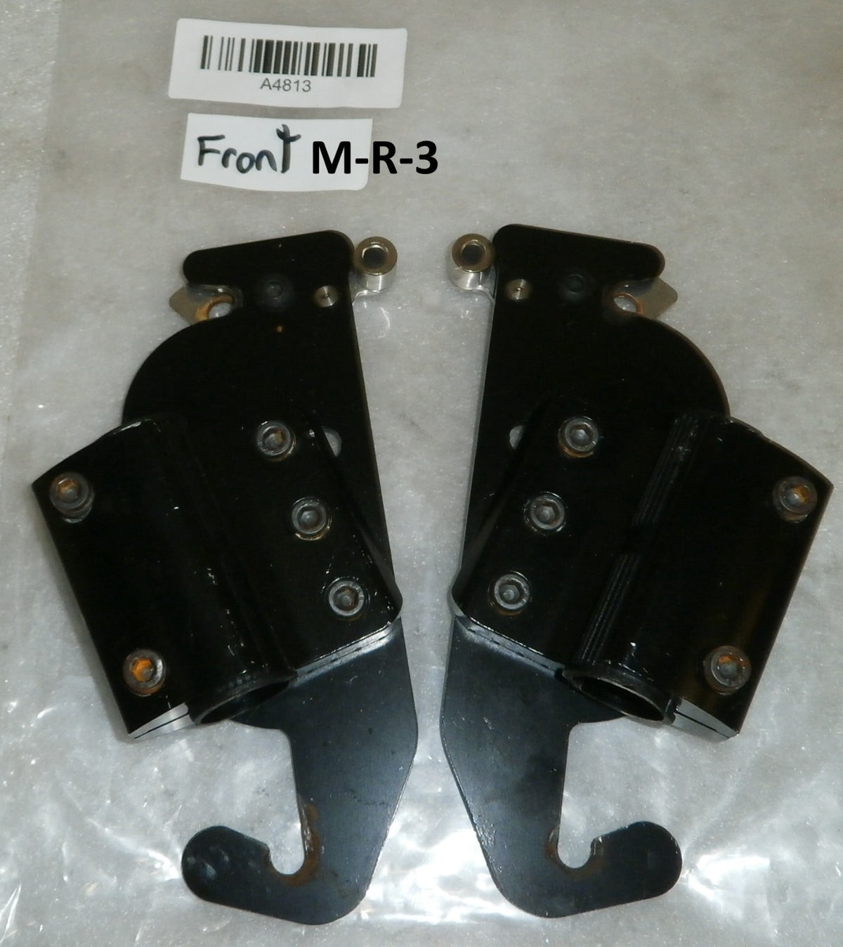 Pair of Left Right Wheelchair Back rest Bracket Good Working Condition