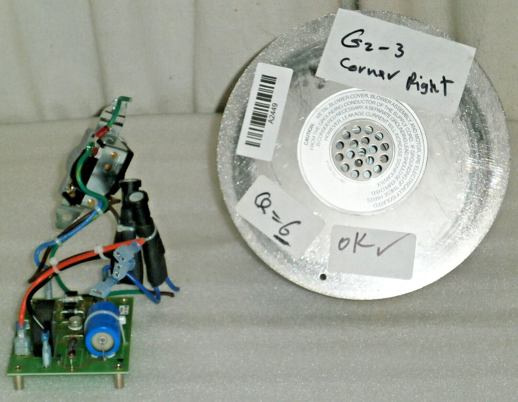 AMETEK LAMB MOTOR 116669-50 WITH BOARD 0986-001-128 REV L GOOD CONDITION
