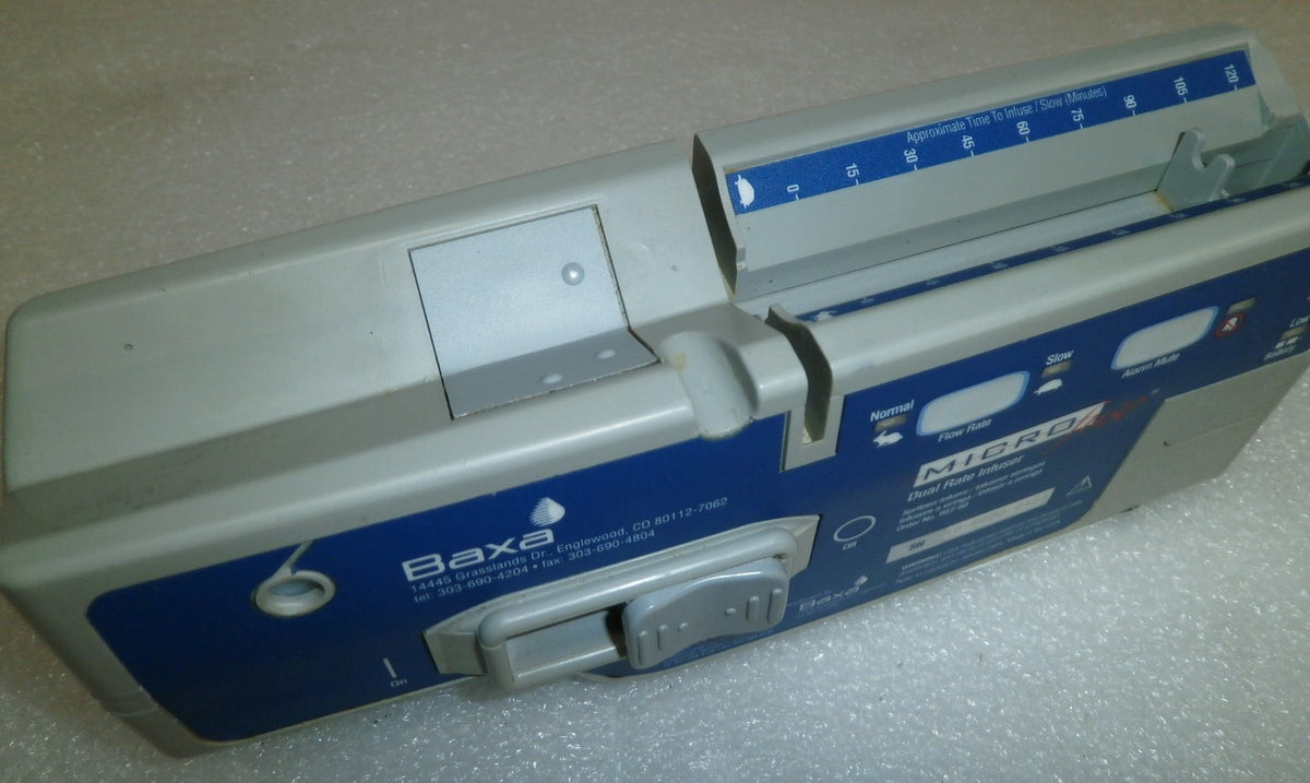 Lot of 5 Baxa Microfuse Pump Dual Rate Infusers