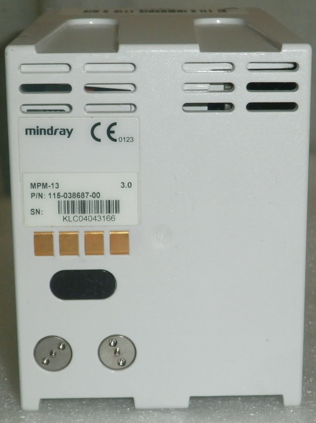 Mindray MPM Platinum Multi Parameter Module 115-038687-00 W/ Cables
