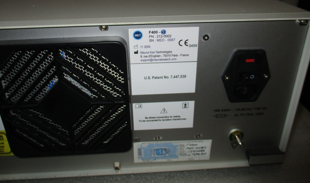 Mauna Kea Technologies Cellvizio Laser Unit F400-v2 Part # 212-0002