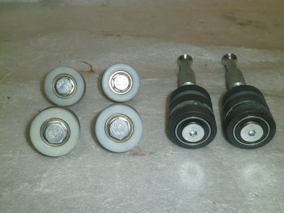 Set of Handicare Stair Lift Roller Guide As Photo