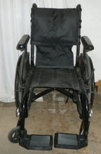MOTION COMPOSITE MANUAL FOLD WHEELCHAIR 2022 18" SEAT WIDTH, ADJUSTABLE HEIGHT
