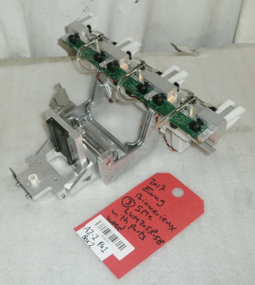 2017 EMAG BIOMERIENX SET OF 3 SMC LVM205R-5B-Q WITH BOARD AND PARTS AS PHOTO