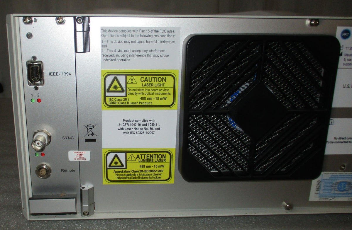 Mauna Kea Technologies Cellvizio Laser Unit F400-v2 Part # 212-0002