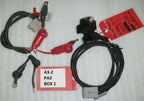 SET OF QUANTUM EDGE 2.0 2017 POWER CABLE FOR WHEELCHAIR WITH 70A FUSE VERY GOOD