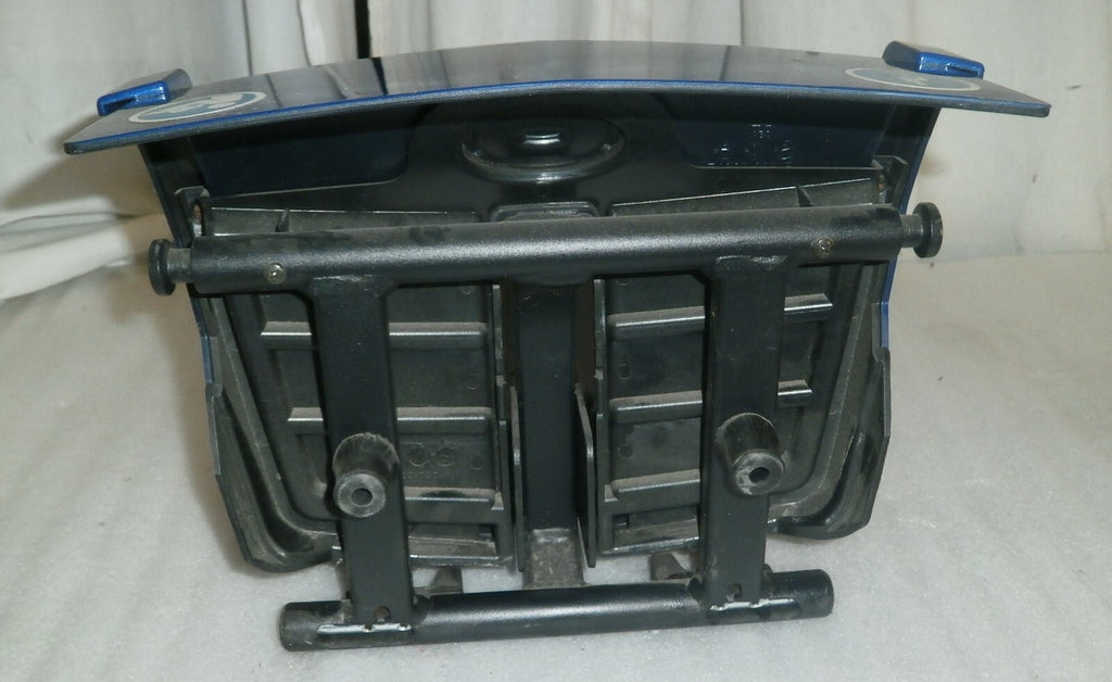 Quantum Q6 Edge Foot Rest Leg Rest with Blue Front Panel Cover