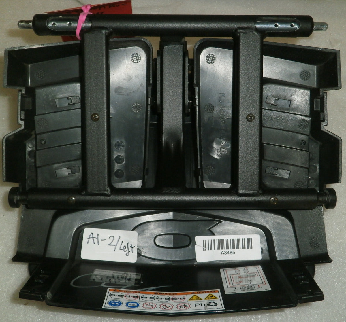 QUICKIE PLS8110071 REV C BATTERY COVER Shroud & FOOT REST