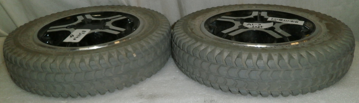 Pair of POWERTRAX PR1MO 3.00-8 Wheelchair Tires