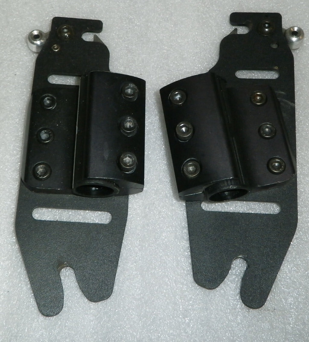 SET OF 2 Future Mobility WHEELCHAIR BACK SUPPORT BRACKET GOOD AS PICTURE