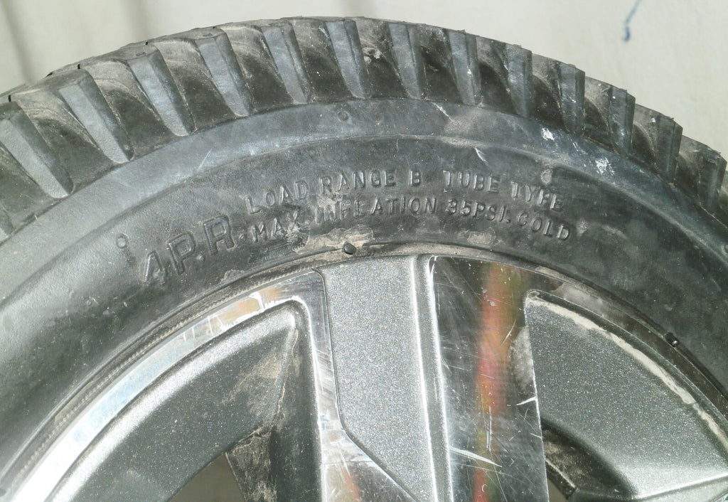 LOT OF 2 3.00-8 Primo Powertrax WHEELS SOLID FROM QUANTUM EDGE 2.0
